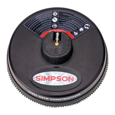 Fna Group. Simpson Universal 15in Pressure Washer Surface Cleaner, Cold Water Use - 2200 to 3700 PSI 80165